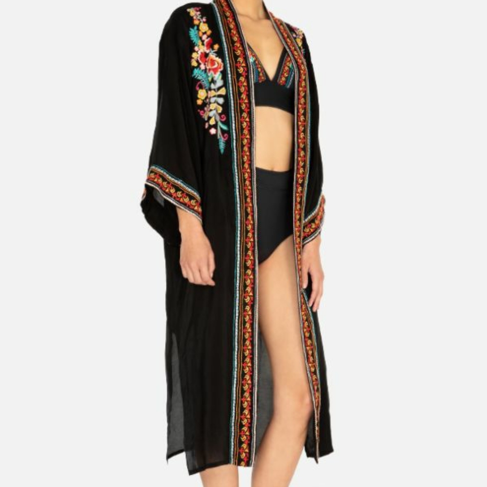 Johnny was  Vanessa Kimono